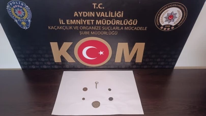 Kaçakçılık operasyonunda tarihi paralar ele geçirildi!