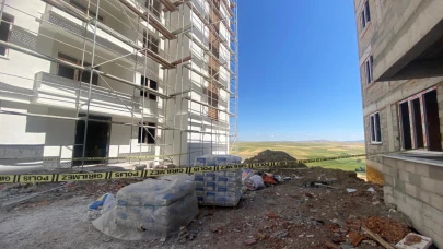 Yozgat'ta inşaattan düşen 71 yaşındaki işçi, hayatını kaybetti