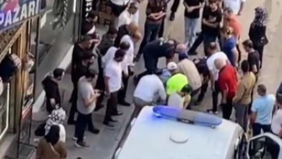 Sokak ortasında kalbi duran şahıs, vatandaşın kalp masajı ile hayata döndü