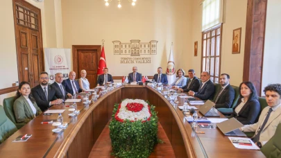 Vali Ayyıldız, BEBKA Yönetim Kurulu Toplantısı'na katıldı