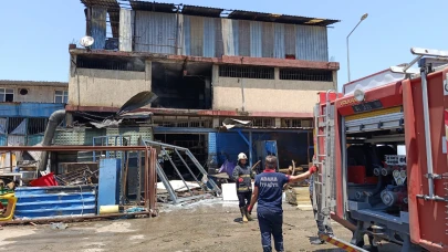 Adana'da sanayi sitesindeki iş yerinde tüp patladı: 3 yaralı
