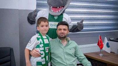 Başkan Çelik'ten minik taraftara büyük jest