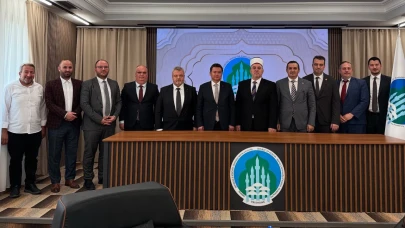 Başkan Aydın'dan Kosova İslam Birliği'ne ziyaret
