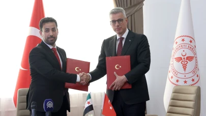 Sağlık Bakanı Memişoğlu, Suriye Sağlık Bakanı Nizal el-Ali ile bir araya geldi