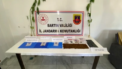 Bartın merkezli 3 ilde uyuşturucu operasyonu: 4 gözaltı