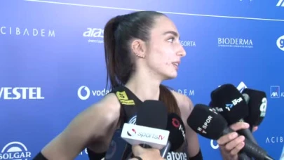 Berka Buse Özden: "Umarım kazanarak devam edeceğiz"