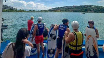 Doğa ve su sporlarını bir araya getirdiler