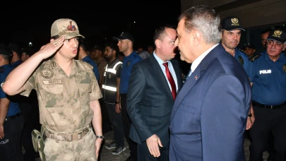 Siverek'te asayiş uygulamasına Vali Şıldak eşlik etti