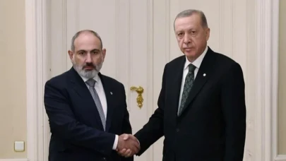 Cumhurbaşkanı Erdoğan, Paşinyan'ı kabul etti!