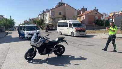 YKS'ye yetişmeye çalışırken kaza yaptı!