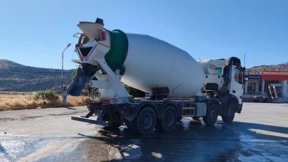 Adıyaman’da tır ile beton mikseri çarpıştı: 1 yaralı