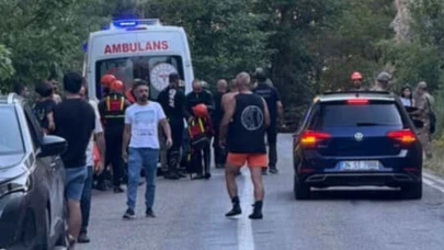 Munzur Çayı’na düşen genç kız, kalp masajıyla hayata tutundu