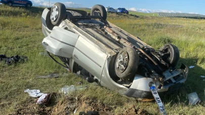 Bayburt'ta trafik kazası: 4 yaralı