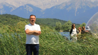 Bursa'da babaannesinin tarlasına tesis kurdu! Yabancı turistleri konuk ediyor