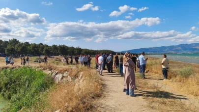 İznik Gölü'nde arama seferberliği