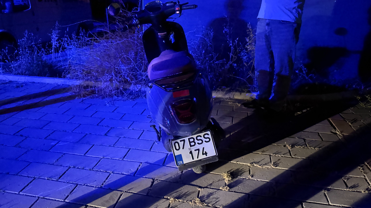 Gazipaşa’da motosiklet kazası! 1 ağır yaralı