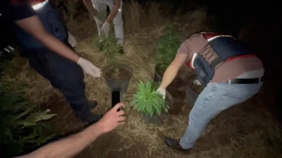 Evi kenevir bahçesine çevirdiler! 2 gözaltı