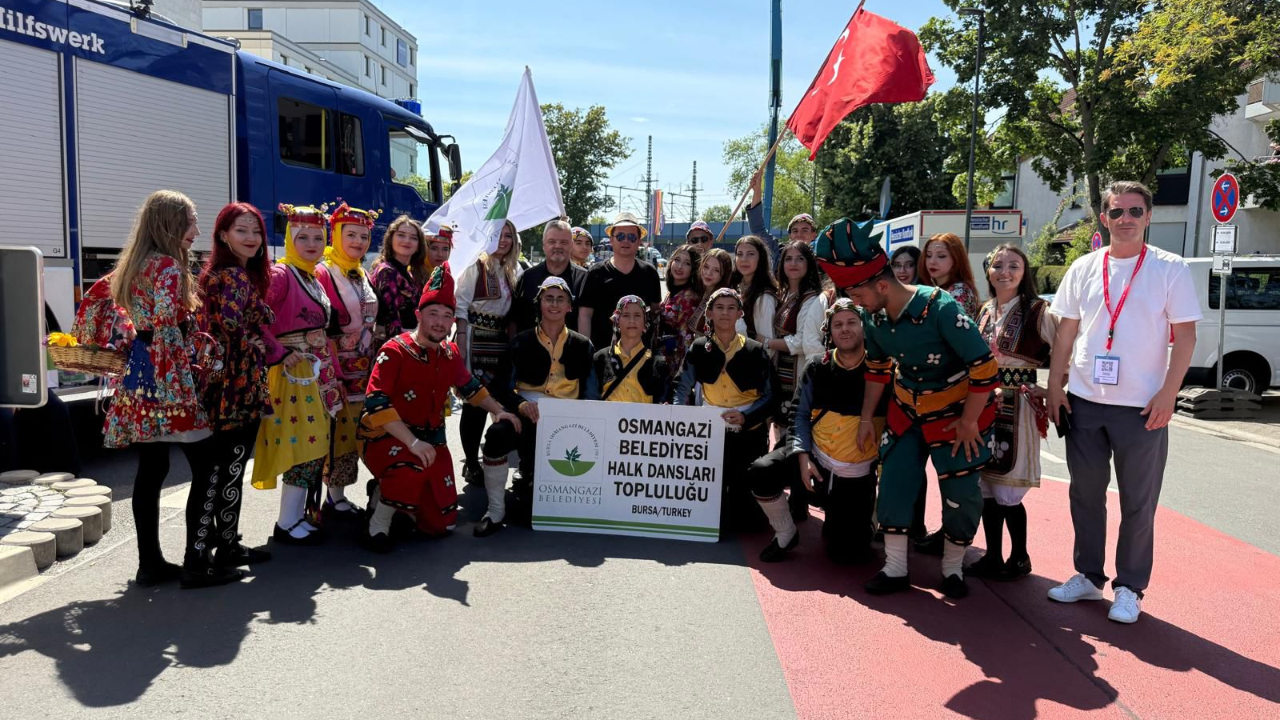 Hessentag 2025 Festivali’nde Osmangazi rüzgarı!