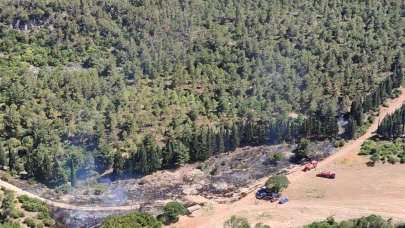 Soma'da semaver ateşinden çıkan yangın söndürüldü! 1 gözaltı