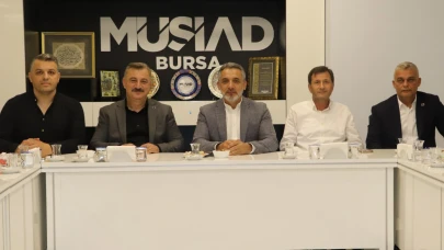Anahtar Parti Bursa'dan MÜSİAD'a ziyaret