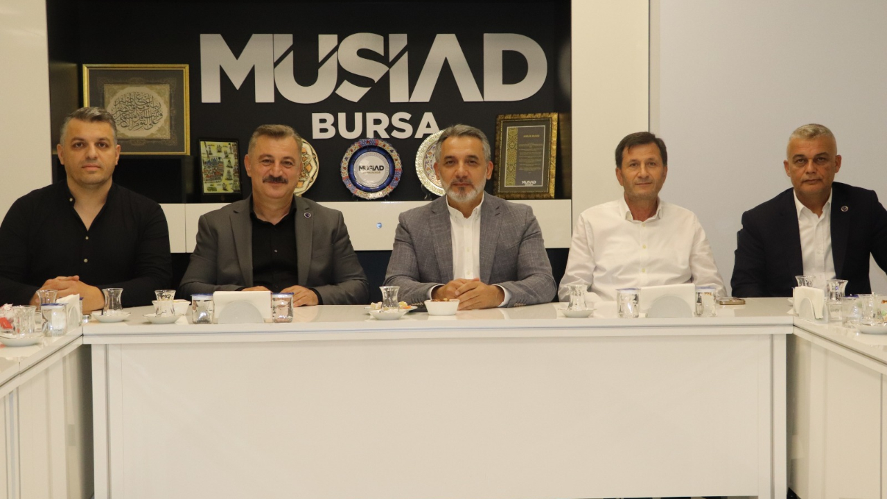 Anahtar Parti Bursa'dan MÜSİAD'a ziyaret