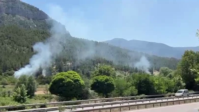 Karabük’te yangın büyümeden söndürüldü!