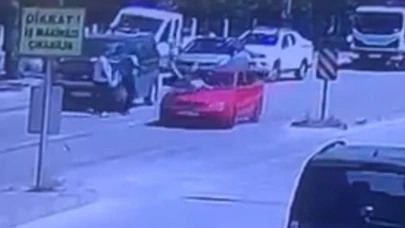 7 yaşındaki çocuğa araba çarptı!