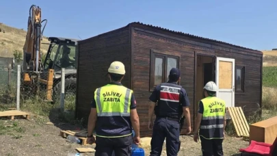 Tarım arazilerindeki kaçak yapı mücadelesi!
