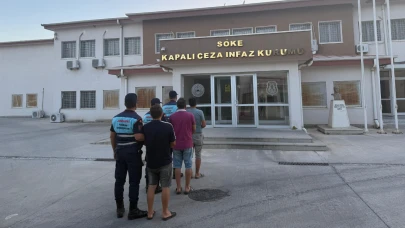 Aydın'da kaçak kazı yaparken suçüstü yakalandılar