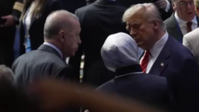 Erdoğan-Trump arasında ayaküstü sohbet