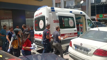 Sürücünün öfkesi hastanelik etti!