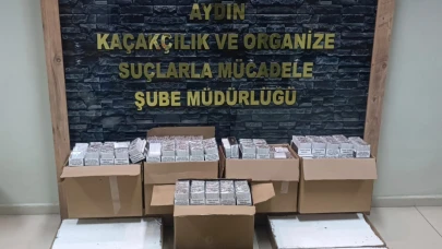 Araçta 77 bin makaron ele geçirildi!