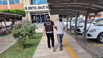 Dörtyol’da hapis cezasıyla aranan 1 kişi tutuklandı