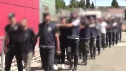 Gaziantep'te 'change araç' operasyonu! 13 tutuklama
