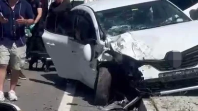 Elazığ’da trafik kazası: 3 yaralı!