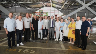 Belediye Başkanı Aydın'dan mahalle ziyareti