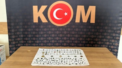 157 adet tarihi eser ele geçirildi!