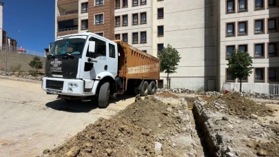 Yüksekova'da doğalgaz çalışmaları devam ediyor!