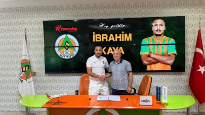 Alanyaspor İbrahim Kaya ile 4 yıllık sözleşme imzaladı