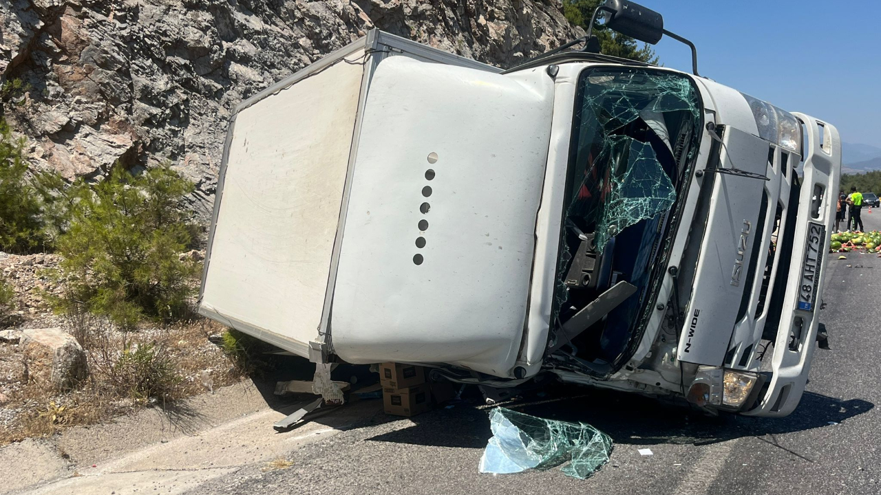 Muğla’da trafik kazası: 2 yaralı!