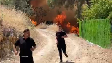 Büyük korkuya neden olan yangın kontrol altına alındı