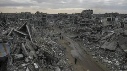 Gazze'de toplam can kaybı 56 bin 331'e ulaştı