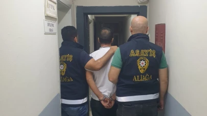 Hapis cezası bulunan cezaevi firarisi İzmir'de yakalandı