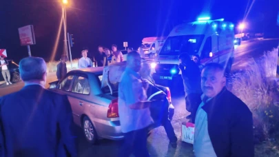 Zincirleme çarpışmada 9 kişi hastaneye kaldırıldı