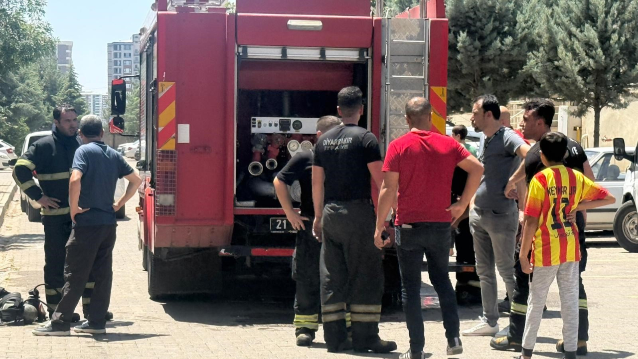 Klima ünitesinden yangın çıktı!