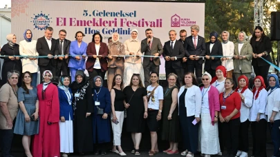 Yıldırım'da 5. Geleneksel El Emekleri Festivali başladı