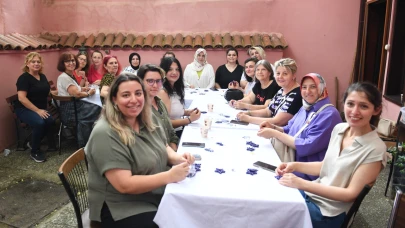 Osmangazili kadınlardan anahtarlık atölyesi
