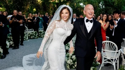 Jeff Bezos ve Lauren Sanchez, Venedik'te düğün töreniyle evlendi