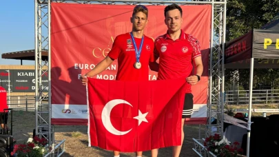 Başkan Bozbey'den Avrupa üçüncüsü Muhammed Emir Kurtulan'a tebrik