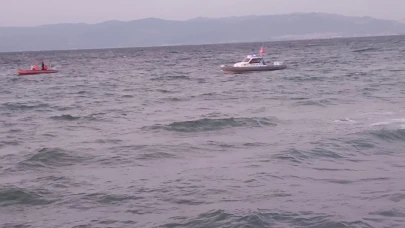 Mudanya'da denize giren baba ve oğlu kayboldu